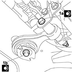 Power unit lower reaction link r r