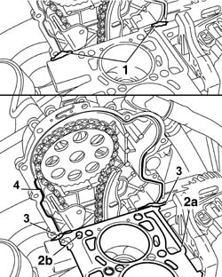 Cylinder head - r + r and replace gasket