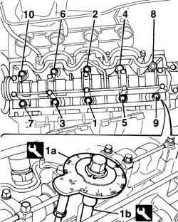 Cylinder head - r + r and replace gasket