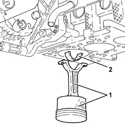 Piston connecting rod set - r r