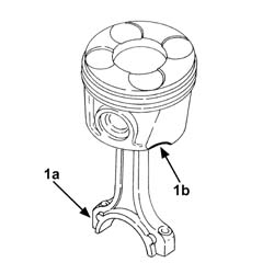 Piston, pin set - replace