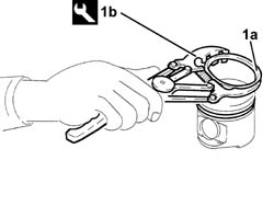 Piston, pin set - replace