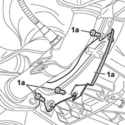 Toothed drive pulley - r + r with timing belt removed