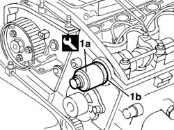 Overhead camshaft - r r on vehicle