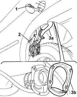 Fuel filler pipe housing seal - r r
