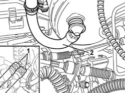 Front fuel delivery line - r r
