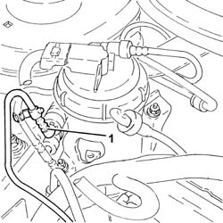 Front fuel delivery line - r r
