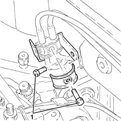 Front fuel delivery line - r r