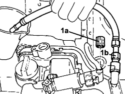 Front fuel delivery line - r r