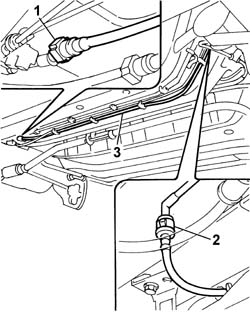 Intermediate fuel delivery hose r r