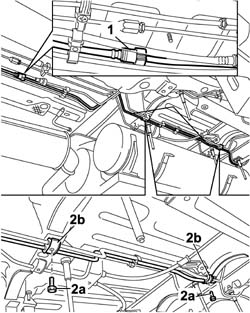 Intermediate fuel delivery hose r r