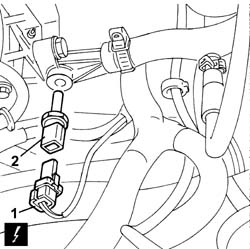 Coolant temperature sensor - r + r