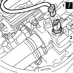 Coolant temperature sensor - r + r