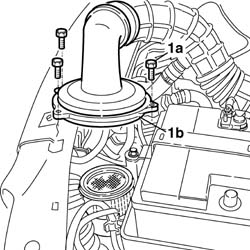 Ignition/injection system control unit mount - r r