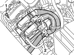 Ignition/injection system control unit mount - r r
