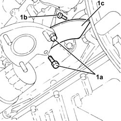 TURBOCHARGER - EXHAUST MANIFOLD - EXHAUST PIPE CONNECTING HOSE - R.R.