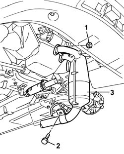 Exhaust pipe assembly - r + r
