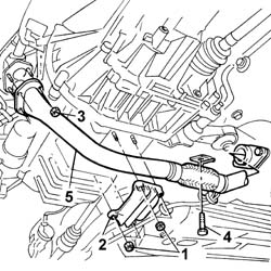 Exhaust pipe assembly - r + r