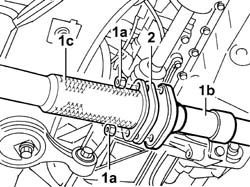 Catalytic converter rear gasket - r r