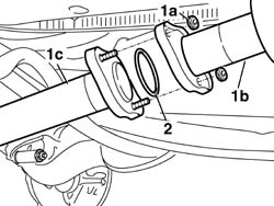 Catalytic converter rear gasket - r r