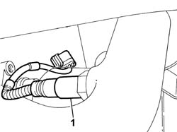 Rear lambda probe with catalitic converter r r