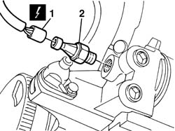 Engine oil pressure warning light switch - r + r