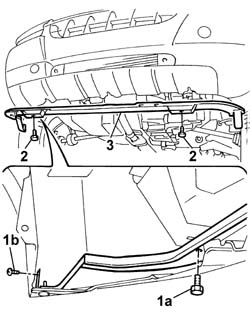Engine cooling radiator support beam - r r