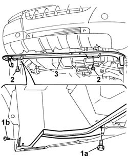 Engine cooling radiator support beam - r r
