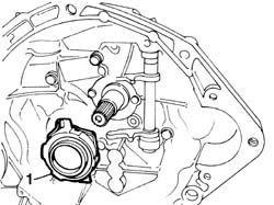 Thrust bearing - r + r with gearbox removed