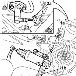 FLEXIBLE supply PIPE to operating cylinder -R.R.