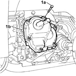 Gearbox rear cover - r + r.