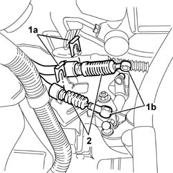 Gear engagement cable - r r