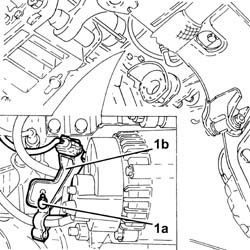 Intermediate drive shaft mount - r r