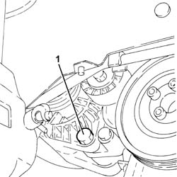 Intermediate drive shaft mount - r r