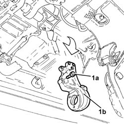 Intermediate drive shaft mount - r r