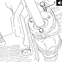 Intermediate drive shaft mount - r r
