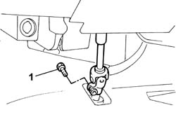 Pedal unit mount - r r
