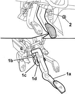 Brake servo/brake pump assembly - r r
