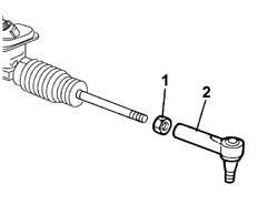 Power steering link - r r