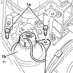 Power steering fluid resevoir r r