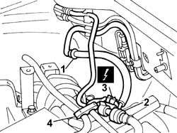 Power steering pump r r