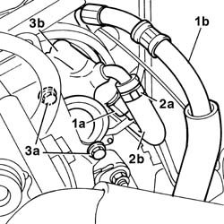 Power steering pump r r