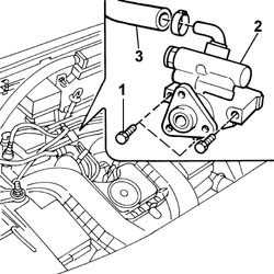 Power steering pump r r