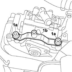 Power steering pump r r