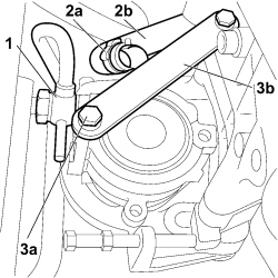 Power steering pump r r
