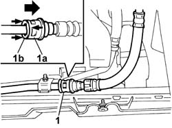 Power steering pump r r with interfering parts removed