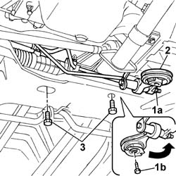 Front suspension beam - r r