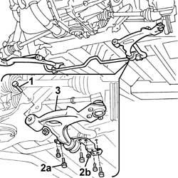Front suspension beam - r r