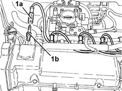 Spark plug cable lead bundle - r+r