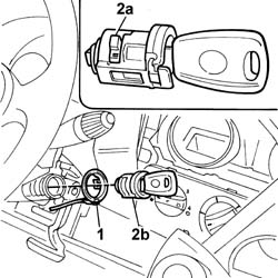 Ignition key block - r+r